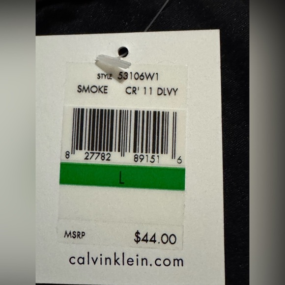 Calvin Klein Bikini Bottom Size Large in Smoke (like milk chocolate brown) NWT - Picture 3 of 7